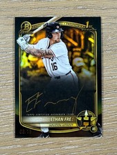 2025 Bowman Draft Ethan Frey 1st Chrome Gold Ink Auto /15