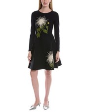 Oscar De La Renta A-Line Dress Women's White S