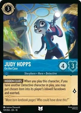 1x Judy Hopps - On the Case NM Eng Lorcana - Whispers in the Well