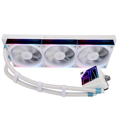 New 360mm White CPU Liquid Cooler w/ Triple PWM Fans Intel AMD