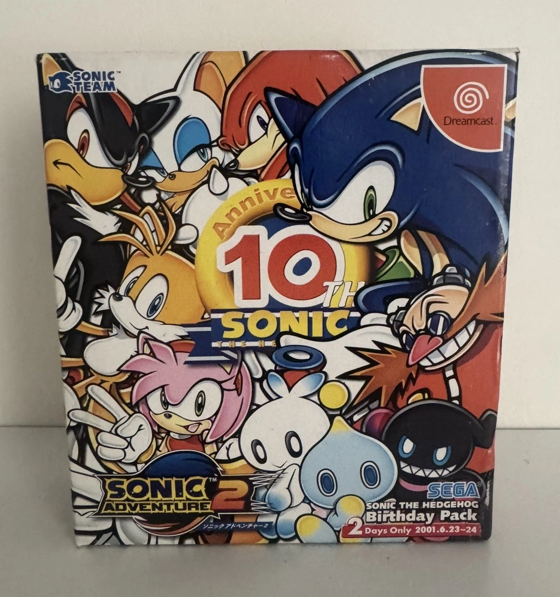 Sonic Adventure 1 Y 2 The Trial Sega Dreamcast $ 2.200 en Villa De