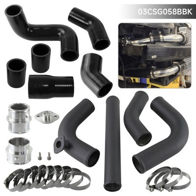 Ladeluftkühlerrohr Schlauchsatz für Seat Ibiza Mk4 Fabia PD130 1.9TDI Schwarz