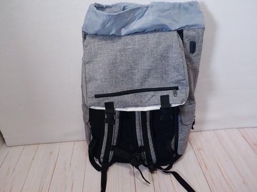 Origaudio Penryn Pack Zaino Carica dall'alto Borsa per laptop Grigio Nuovo con etichette - Foto 4 di 16