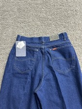 Vintage New 80's Lee Rider Denim Jeans Mom USA Size 12 Medium Dark Wash High