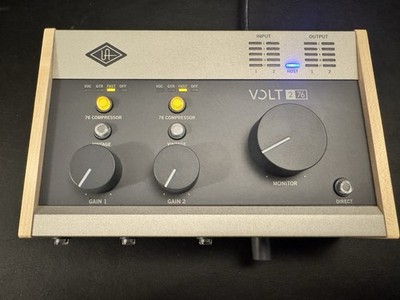 Wie neu ! Universal Audio Volt 276 USB-Audiointerface 2-Kanal 2x XLR Soundkarte
