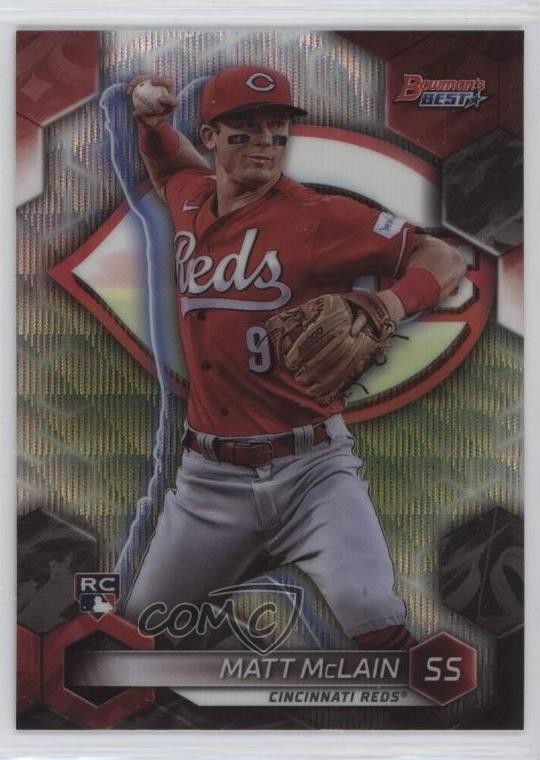 2023 Bowman's Best Wave Refractor Matt McLain #39 19n6