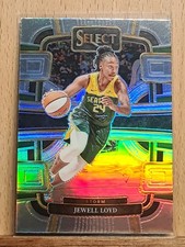 Jewell Loyd #6 2024 Select WNBA Silver Prizm Storm W0125A