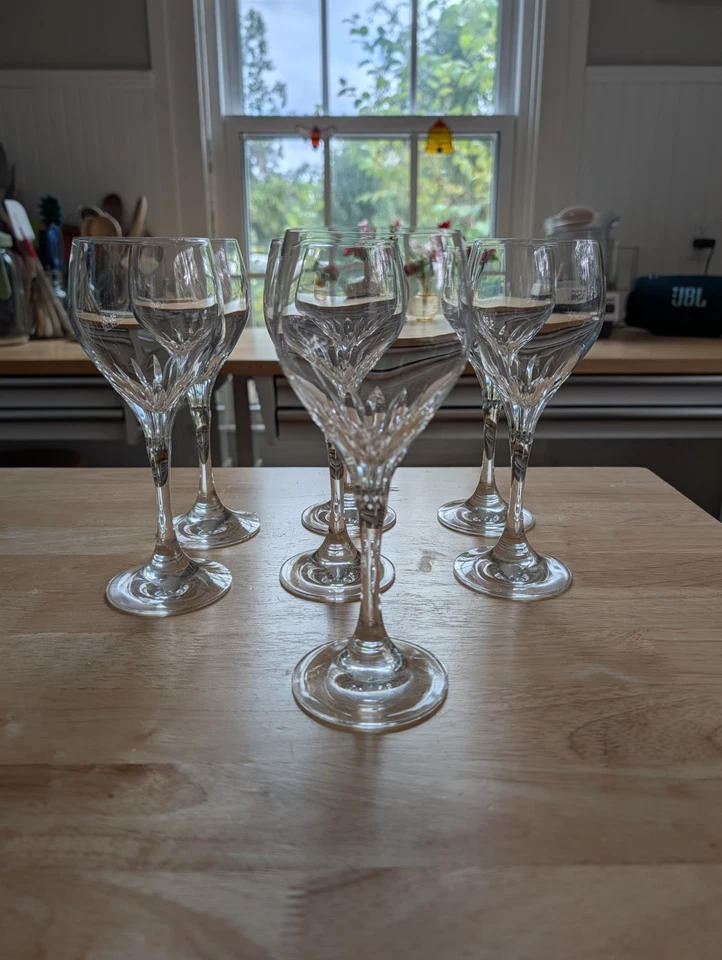 Juego de 7 copas de vino blanco con patrón de revista Schott Zwiezel Foto 2 de 2