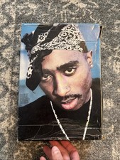 2pac Tupac Shakur Makaveli Branded Shoes Men’s Size 10.5 Brown White Sneakers