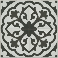 Shaw CS55Z Revival Catalina - 8" Square Floor and Wall Tile - - Onyx