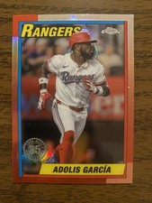 2025 Topps Chrome - 1990 Topps Baseball Adolis Garcia #90CB-4