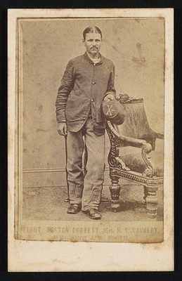 Photo:Sergt. Boston Corbett, 16th N.Y. Cavalry, who shot J.W. Booth