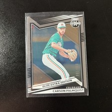 2022 Panini Elite Extra Edition - Carson Palmquist #88 /999 (RC)