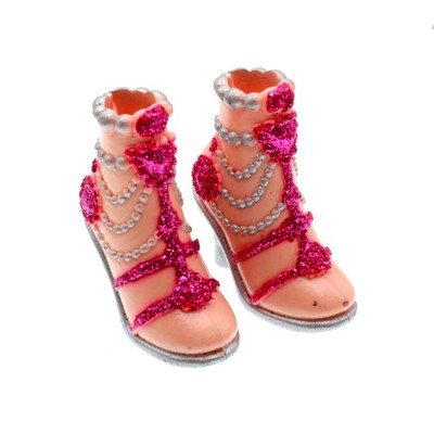 Shoes - Mattel J1139 Barbie Myscene Fab Faces Chelsea 2006