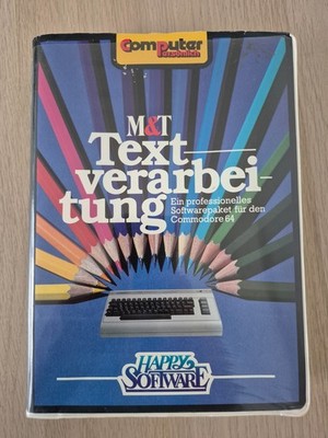   Commodore C64 / C128   Computer Persönlich   M&T Textverarbeitung  