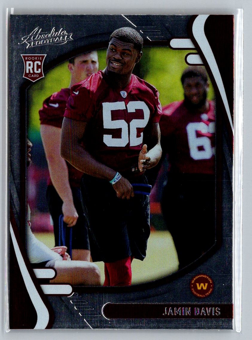 2021 Panini Absolute #178 Jamin Davis Retail