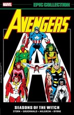 Avengers Epic Collection: Seasons of the Witch, brossura di Stern, Roger; M...