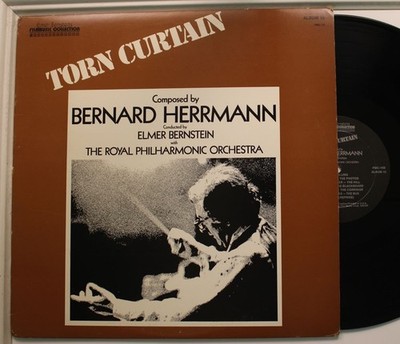 Bernard Herrman Lp Torn Curtain Soundtrack On Filmmusic Collection - Vg++ To Nm