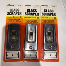 Allway 1-1/2 in. W Steel Single-Edge Razor Scraper (3 Pack)
