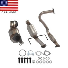 Front and Rear Catalytic Converter Flex Pipe for 2015-2021 Chevrolet Trax 1.4L