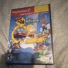 The Simpsons Hit & Run Greatest Hits PS2 Manual Included