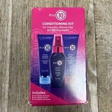 It's a 10 Conditioning Everyday Miracle Hair Kit shampoo/leave-in/conditioner