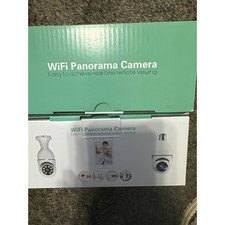 WiFi Panorama Lightbulb Camera 360 Set of 2