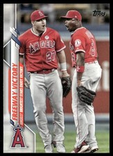 Freeway Victory (Mike Trout/Justin Upton) 2020 Topps Update Los Angeles Angels