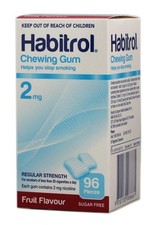 Habitrol Nicotine Gum 2mg FRUIT 768 pieces 8 boxes 07/2027 NEW