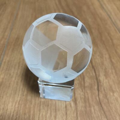 FIFA Japan Korea World Cup 2002 Soccer Ball Crystal Commemorative