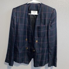 RARE Kasper For A.S.L. Blazer Women Size 8 Jacket QUALITY Padded Shoulders 