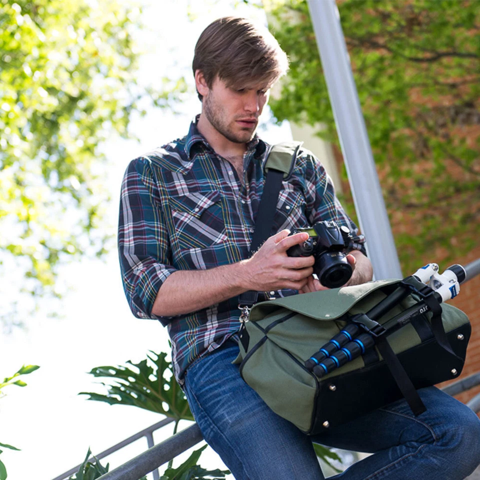 For Canon Nikon Sony Professional DSLR Camera Shoulder Bag Outdoor Travel Bag - Image 4 of 4