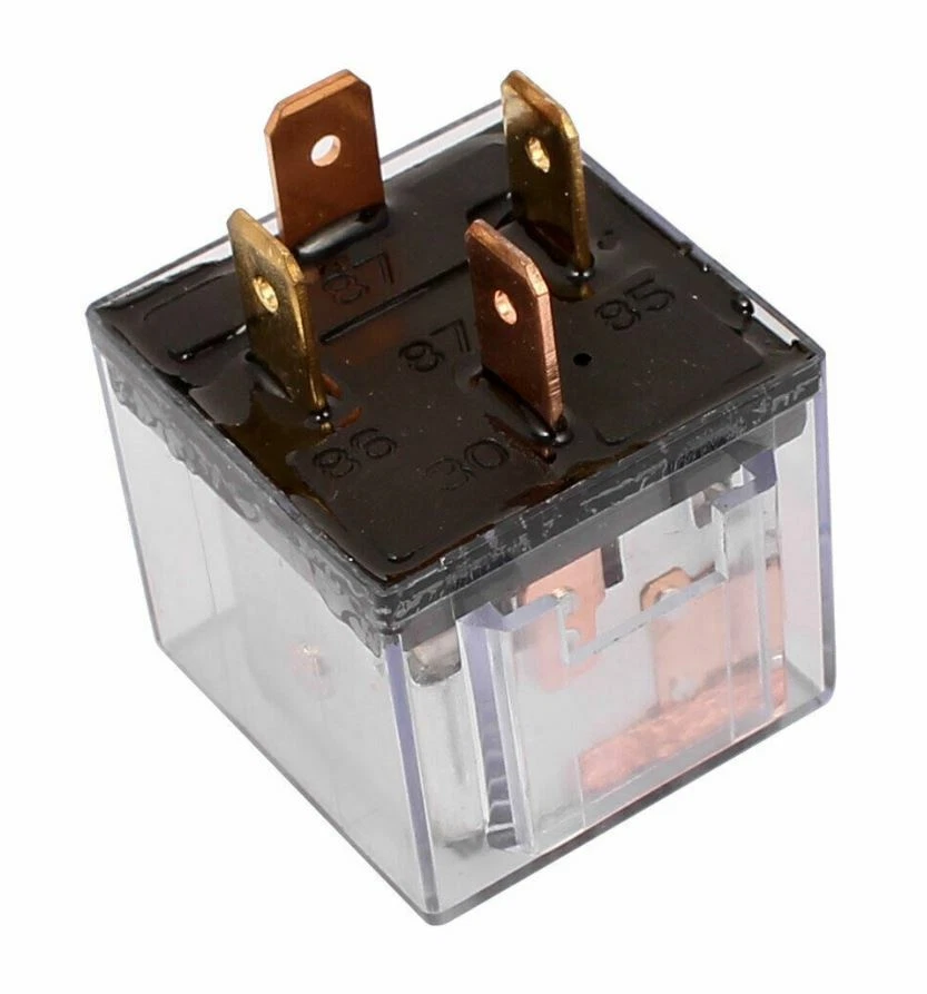 12V 100A Relay 4-Pins N.O. SPST Clear Shell Green LED Power Light - Image 3 of 4