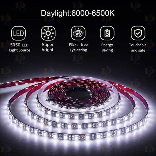 (tira) Luces LED de ceja inferior para Polaris Slingshot 300 LED 5M 6000K Blanco - Imagen 8 de 12
