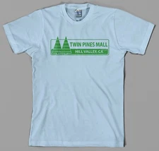 Back to the Future Shirt twin pines mall marty mcfly hill valley biff bluray dvd