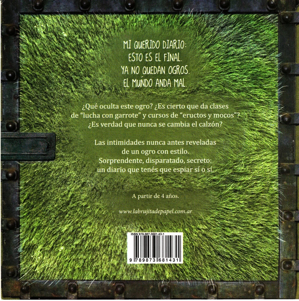Diario De Un Ogro (Spanish) Paperback – 2016 by VALERIA DAVILA - NEW! - Image 2 of 2