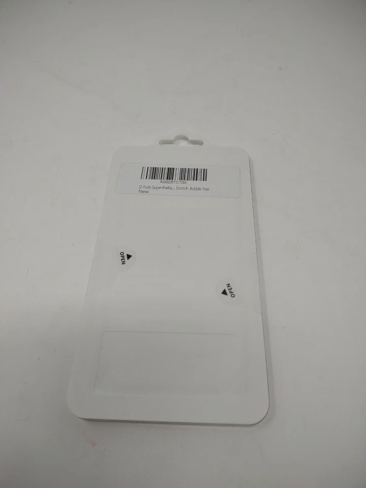 [Paquete de 2] Protector de pantalla de vidrio templado Supershieldz para Motorola Moto G7 Power Foto 2 de 4