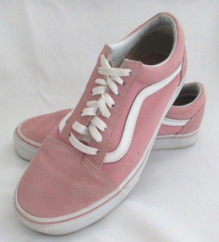 VANS Pink Old Skool Canvas Suede Skate 