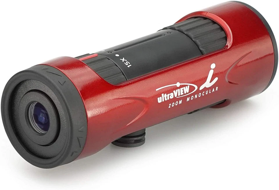 Kenko Monoculars Ultra View I 15~50×21 15~50x 21mm aperture Zoom type Red 429075 - Image 2 of 4
