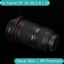 Adesivo fotocamera pellicola vinile pellicola decalcomania pelle per Canon EF 16-35 mm F2.8 L III USM