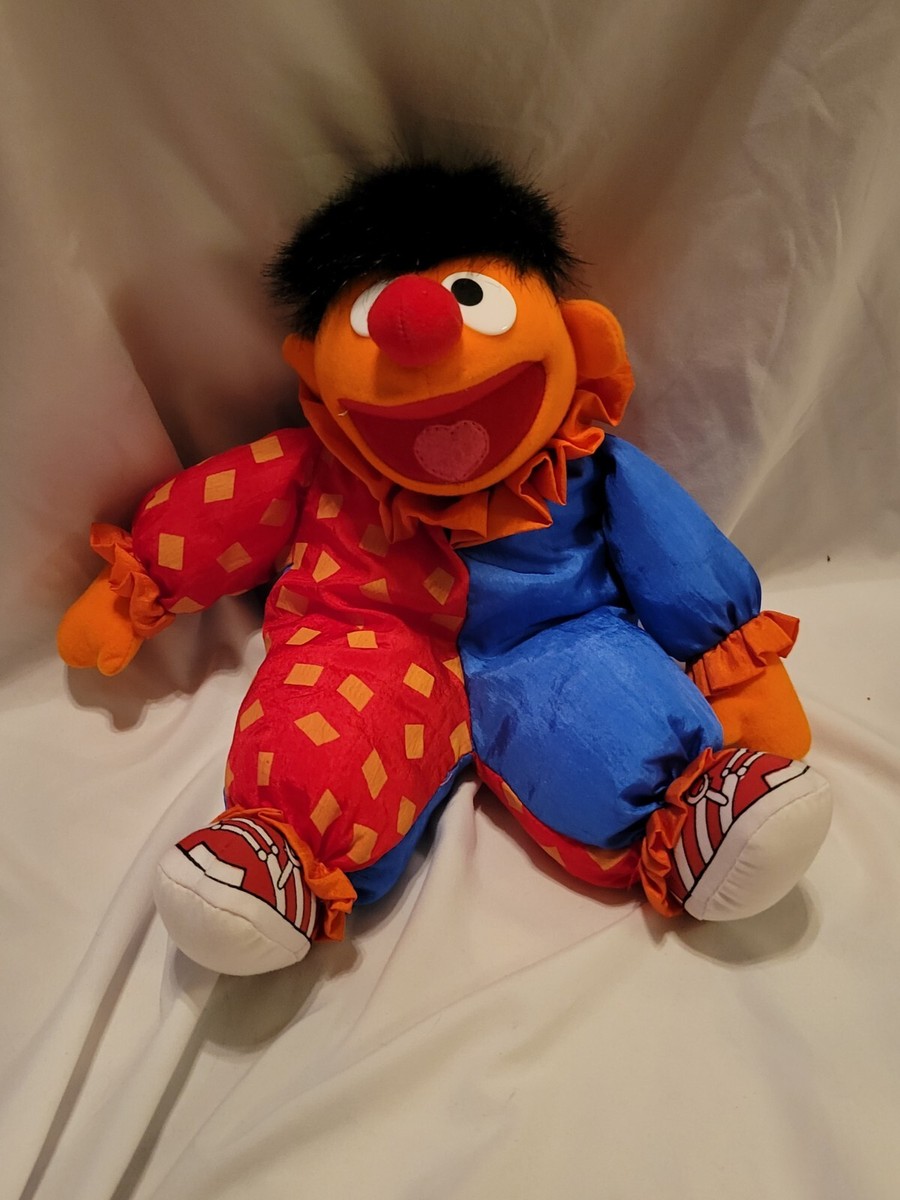 Applause 社Sesame Street Ernie ぬいぐるみパペット Applause Sesame Street Ernie Parachute Clown 14