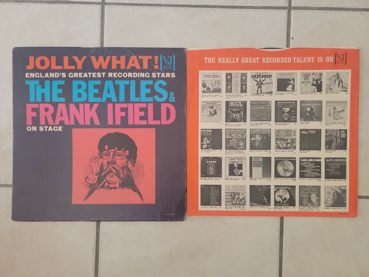 The Beatles & Frank Ifield On Stage Vinyl LP VEE Jay Records VJLP