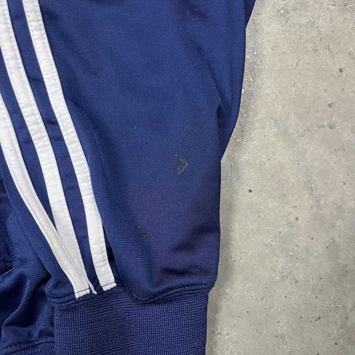 Vintage 90s Adidas Full Zip Track Jacket Blue XL Run DMC | eBay