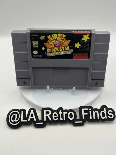 Kirby Superstar SNES Cartridge Only ( Authentic & Tested)￼￼