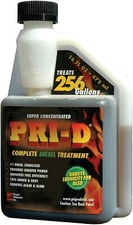 PRI-D Fuel Stabilizer Lubricity Stability Complete Diesel Treatment, 16 oz