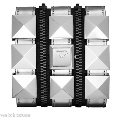 Karl Lagerfeld KL2007- Karl Zip Triple Strap Silver Cuff  display picture 2