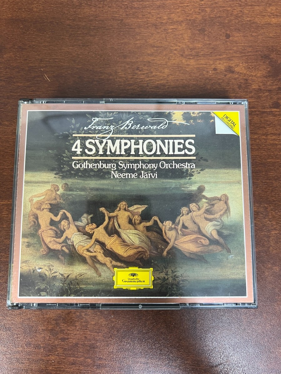 Berwald: 4 Symphonies / Järvi, Gothenburg Symphony Orchestra (2xCD