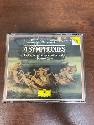 Berwald: 4 Symphonies / Järvi, Gothenburg Symphony Orchestra (2xCD