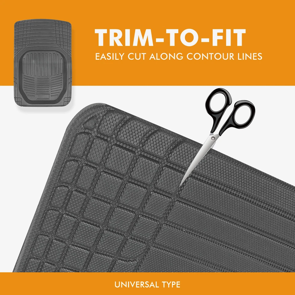 Juego de 5 alfombrillas impermeables delanteras traseras para coche Subaru Impreza WRX STi Foto 4 de 4