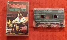 NAT KING COLE - CASSETTE TAPE - THE NAT KING COLE CHRISTMAS ALBUM